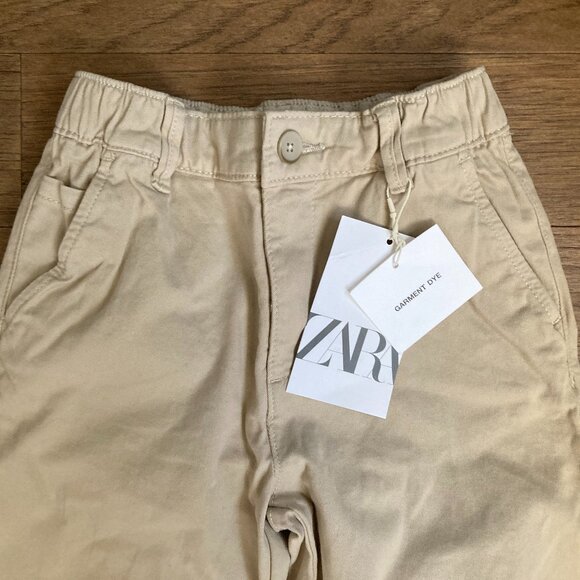 NWT ZARA Kids Chino Pants - Picture 4 of 6